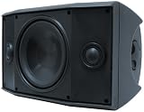 Proficient Aw500Ttblk 5.25-Inch Indoor/Outdoor Dual Voice Coil Speaker (Black)