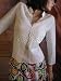 $2580 AKRIS White Cotton Voile Jacket Cami Set 44 / 12