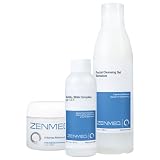 Zenmed 3 Step Skin Care System-kit. Facial Cleansing Gel, Moisturizer & Renewing Serum.