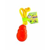 Jolly Pet 4.5' Rubber Floating Squirrel and Rope