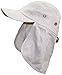 BWH Men/Women Ball Cap Summer Hat With Neck Protection Flap - Beige