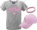 Houston Texans Girl's 7-16 Shirt and Hat Combo Pack