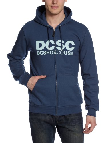 DC Shoes Herren Hoodie Deecee Full Zip, dark denim, S, D051860072 Preisvergleich