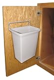 KV Door Mounted Waste Bin For Vanity 9qt White