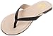 ABUSA Women's Summer Classic Soft Leather Flip Flops