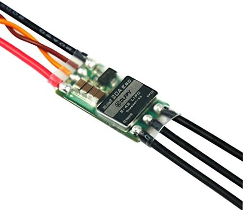 Aneagle 4 Pcs BLHeli Mini 20A ESC 2-4S Lipo Electronic Speed Controller for FPV Quadcopter