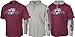 Colorado Avalanche -Burgundy/Grey- Hoodie Tee Combo