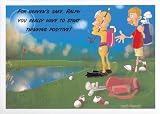 CARD - FOR HEAVEN'S SAKE. RALPH YOU REALLY HAVE TO START THINKING POSITIVE!