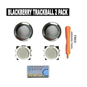 (2 Pack) Blackberry Trackball / Joystick / Navigate / Pearl / Ring Repair Replacement Fix Fixing for Rim (X2) for Blackberry Pearl 8100 8130