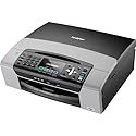 Brother MFC-255CW Inkjet Multifunction Printer - Colour - Photo  Print - Desktop Fax, Copier, Printer, Scanner - 30 ppm Mono Print  (Non-ISO) - 25 ppm Color Print (Non-ISO) - 49 Second Photo - 1200 x 6000  dpi Print - pages per month Duty Cycle20 cpm Color Copy (Non-ISO) - 18  cpm Mono Copy (Non-ISO) - 1200 x 1200 dpi Copy - 36-bit - Flatbed  Scanner 19200 dpi Interpolated - 32 MB RAM - 100 sheets (Input Capacity)  - 14.4 Modem Speed - PC, Mac - Ethernet - Wi-Fi: Yes - USB: Yes - Green  Compliance