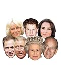 Royal Family - Seven Pack Assorted Masks