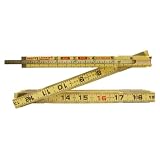 Buy Cooper Tools #x46f 6' Red End Extention Wood Rule by Cooper Hand Tools