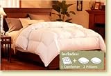 Pacific Coast® SuperFluff™ Comforter & Pillow Bed Bundle - Full/Queen