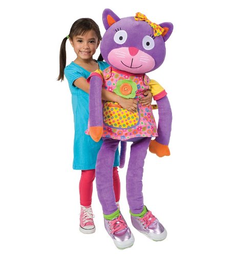Alex Toys Giant Learn to Dress Doll with Removable Clothing, in Kitty