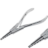 7" Large Ring Opening Pliers Stainless Steel Body Jewelry Piercing Tools