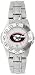 Georgia Bulldogs Ladies Stainless Steel Watch