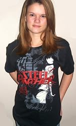 STEEL PANTHER T-SHIRTS - STEEL PANTHER TEES - HOOKER SHIRT - STEEL PANTHER OFFICIAL SHIRTS