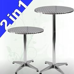 ALUTISCH ALU BAR BISTRO TISCH BISTROTISCH BARTISCH STEHTISCH LOUNGETISCH NEU