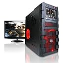 CyberPower Desktop Gaming PC - Water Cooled AMD X6 FX 6100 (3.3GHZ) CPU - Six Core DDR3 PC with 22" LCD Monitor, Keybaord & Mouse, Windows 7 Home Premium - Full System