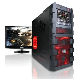 CyberPower Windows 7 Gaming PC (Intel i7) with a 22" LCD Monitor