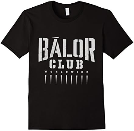 Men's Balor Club, Balor Club Worldwide shirt FULL COLORS Large Black