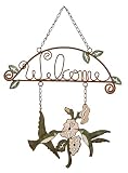 Sunset Vista Designs Enchanted Garden Collection Welcome Sign - Hummingbird - B0020MKRK4