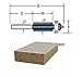 BOSCH 85217M 11/32-Inch Diameter 1/2-Inch Cut Carbide Tipped Overhang Cut Off Router Bit 1/4-Inch Shank