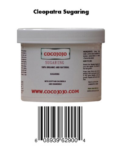 Cocojojo Sugaring Hair Removal Sugar Wax 100% Natural Paste - 100% Organic and Natural with Egyptian Calendula and Chamomile - Epilation Waxing - Sugaring Hair Remover - Sugaring
    Gel