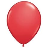 Red 11 Inch Latex Balloons (10 Pack)