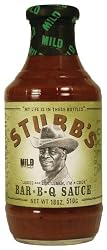Stubb's Mild BBQ Sauce, 18 ounces Bottles (Pack of 6)