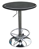 Luna Pub Table (Black) (36H x 24W x 24D)