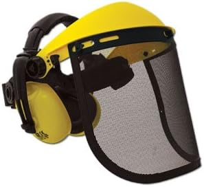 Mesh Face Shield and Hearing Protector
