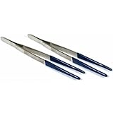 Ultrasonic Cleaner Steam Tweezers 8" 2Pcs