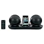 Jensen Universal Docking Station for iPod with RF Wireless Speakers (Black)