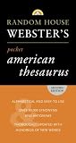 Random House Webster's Pocket American Thesaurus, Second Edition