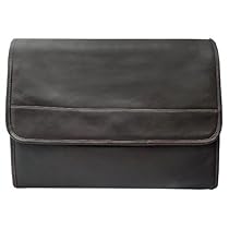 Piel Leather Envelope Portfolio, Chocolate, One Size
