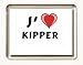 J'aime Kipper aimant frigo
