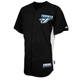 Toronto Blue Jays MLB Authentic Collection Cool Base Batting Practice Jersey by Majestic Athletic (B(Size=X-LARGE)