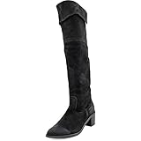 Report Signature Women's Justeen Western Boot, Black, 8 M US