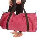 American Apparel B563 Nylon Pack Cloth Weekender Duffle Bag
