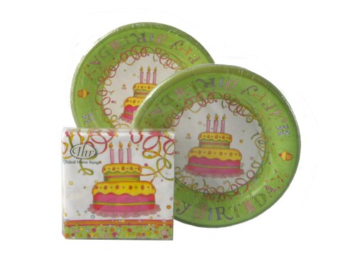 Ideal Home Range Birthday Cake, Cocktail Party For 10, Units (Pack of 2) by Ideal Home Range
