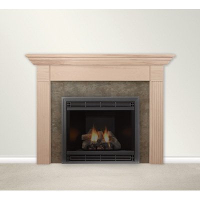Twilight by HouseWarmer HWFMC72UH Classic 72-Inch Mantel Shelf And Flush Surround