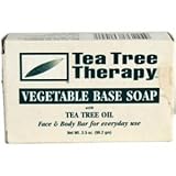 Soap-Vegetable Base With Tea Tree - 3.9 oz. - Bar Soap