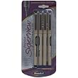 Rose Art Fashion Superview Advanced Roller Ball Pen, 4 Pens