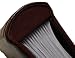 Set of 3 Leather Photo Albums - Each Holds 200 Photos, Burgundy