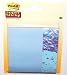 Post-it Notes By 3m, Super Sticky - Water Drops Design, 1 Pack of 75 Sheets 3 7/8 Inches By 3 7/8 Inches