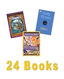 Classroom Library Books: Keep Secrets; 4th Grade Rats; Chocolate Touch/ Runaway Ralph; Double Fudge, Dragon of Deltora, Goosebumps, Blubber, Wayside School Is Falling Down; Otherwise Known As Shelia the Great; Dear Dumb Diary; Goosebumps Ghost Camp (24 Books/18 Titles : Grade 4)
