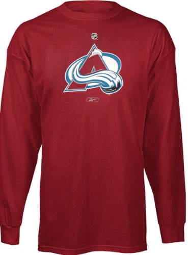 Buy Colorado Avalanche Primary Logo Long Sleeve T-Shirt