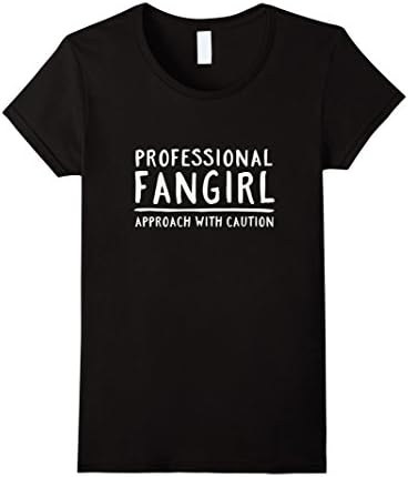 Women's Professional Fangirl Approach With Caution Medium Black