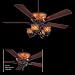Minka Aire F708-tr Valenza Ceiling Fan Tuscan Romance + Light Kit